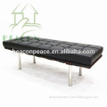 Ludwig Mies Van der Rohe barcelona 2 seater bench